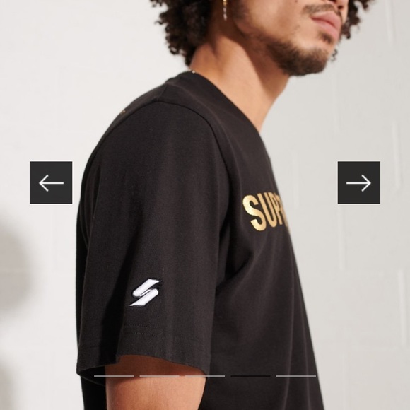 SuperDry Independent Foil Tee Size Small - Picture 3 of 6